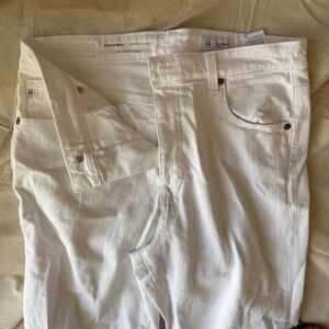 Alexxis Boot Cut AG White Jeans